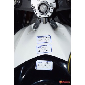 WERA Grid Position Decals