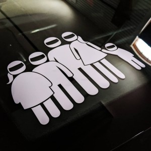 Racing Family Decals