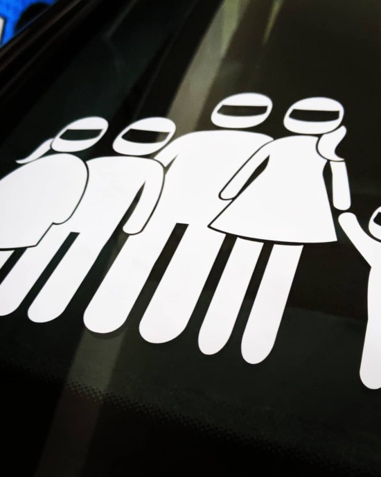 Racing Family Decals