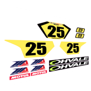 Moto America Ohvale Decal Kit